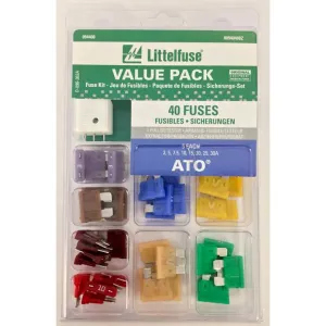 00940400Z Littelfuse ATO Fuse Kit, 40-pc