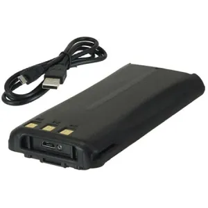1900 mAh, Li-Ion Rechargeable Battery for Kenwood NX240, TK2312, & NXP1202AV Series Radios