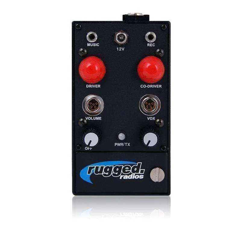 2 Person Portable OFFROAD Intercom with Music Input - Model RRP242