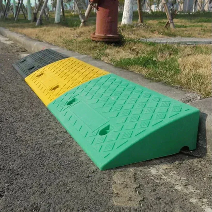 22cm High Car Access Ramp - Durable Speed Reducer for Stroke Survivor Equipment