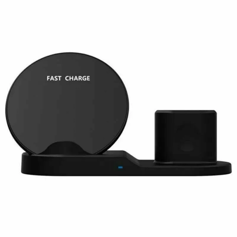 3in1 Qi Wireless Charger Pad Charging Station Dock For Apple Watch iPhone Airpod