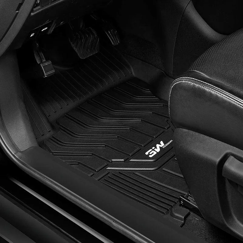 3W Nissan Altima 2019-2025 Custom Floor Mats TPE Material & All-Weather Protection