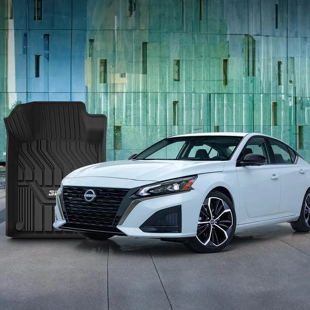 3W Nissan Altima 2019-2025 Custom Floor Mats TPE Material & All-Weather Protection