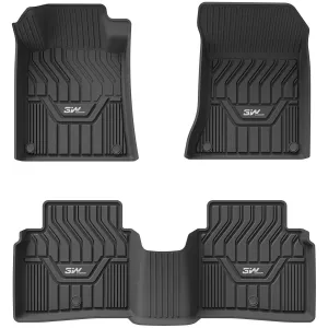 3W Nissan Altima 2019-2025 Custom Floor Mats TPE Material & All-Weather Protection