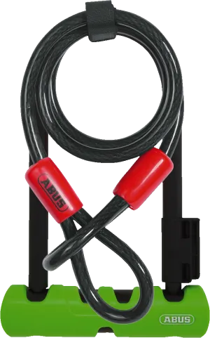 ABUS 410 Ultra U-Lock/Cable Combo Pack