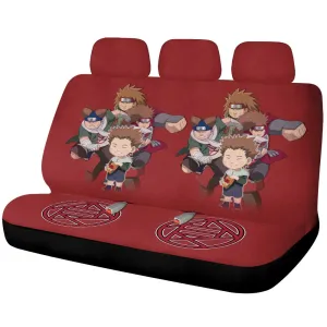 Akimichi Chouji Car Back Seat Covers Custom Car Accessories