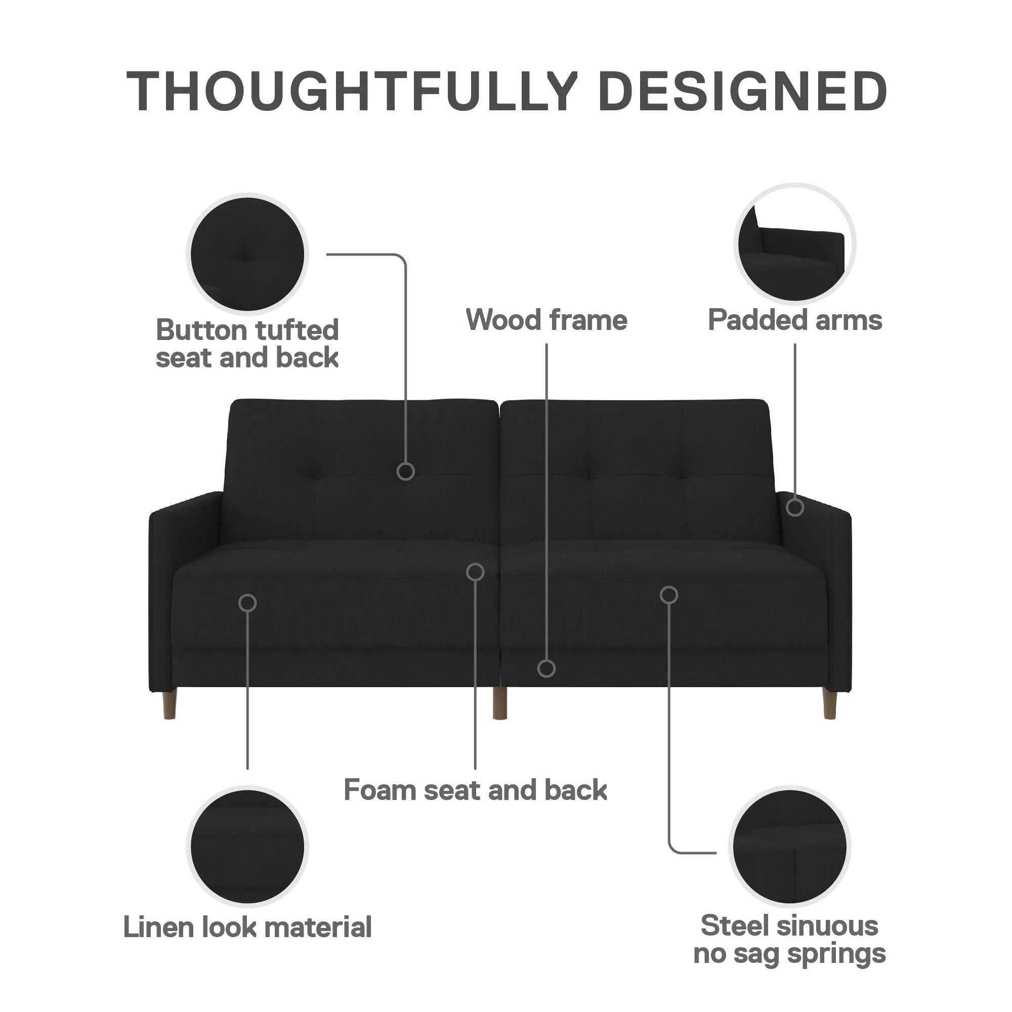 Andora Futon Sofa Bed