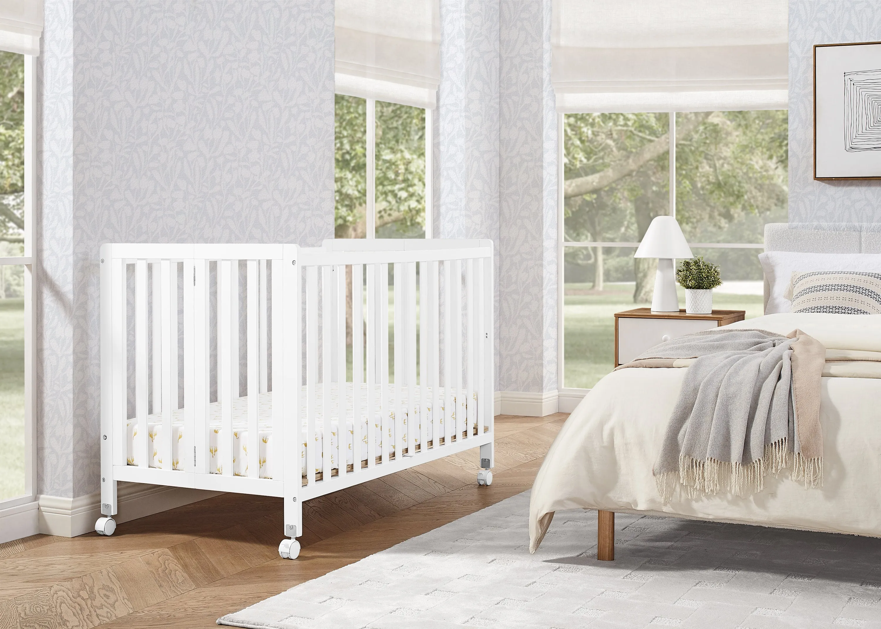 Aria Full Size Portable Folding Crib