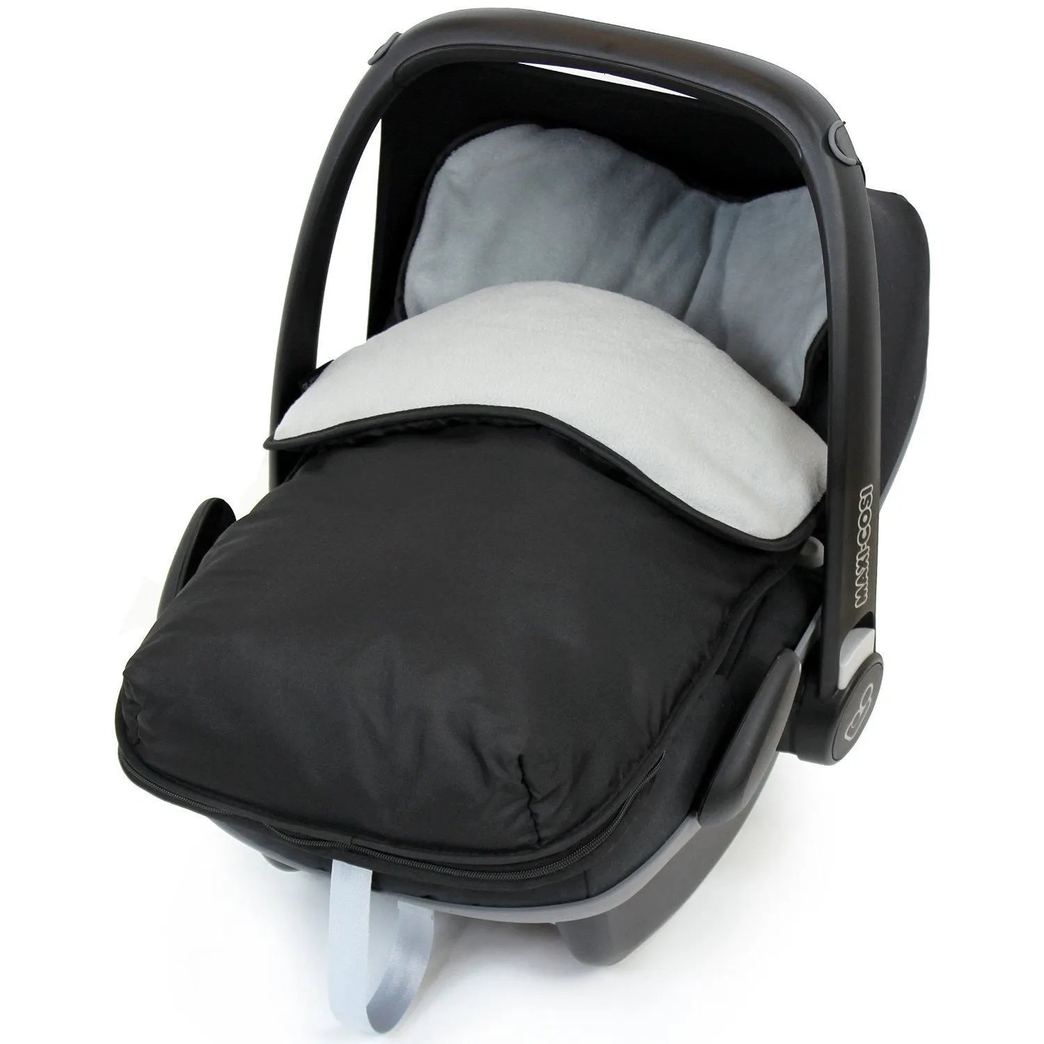 Baby Carrier Carseat 3 in 1 Softly Padded Footmuff Cosy Toes And Liner