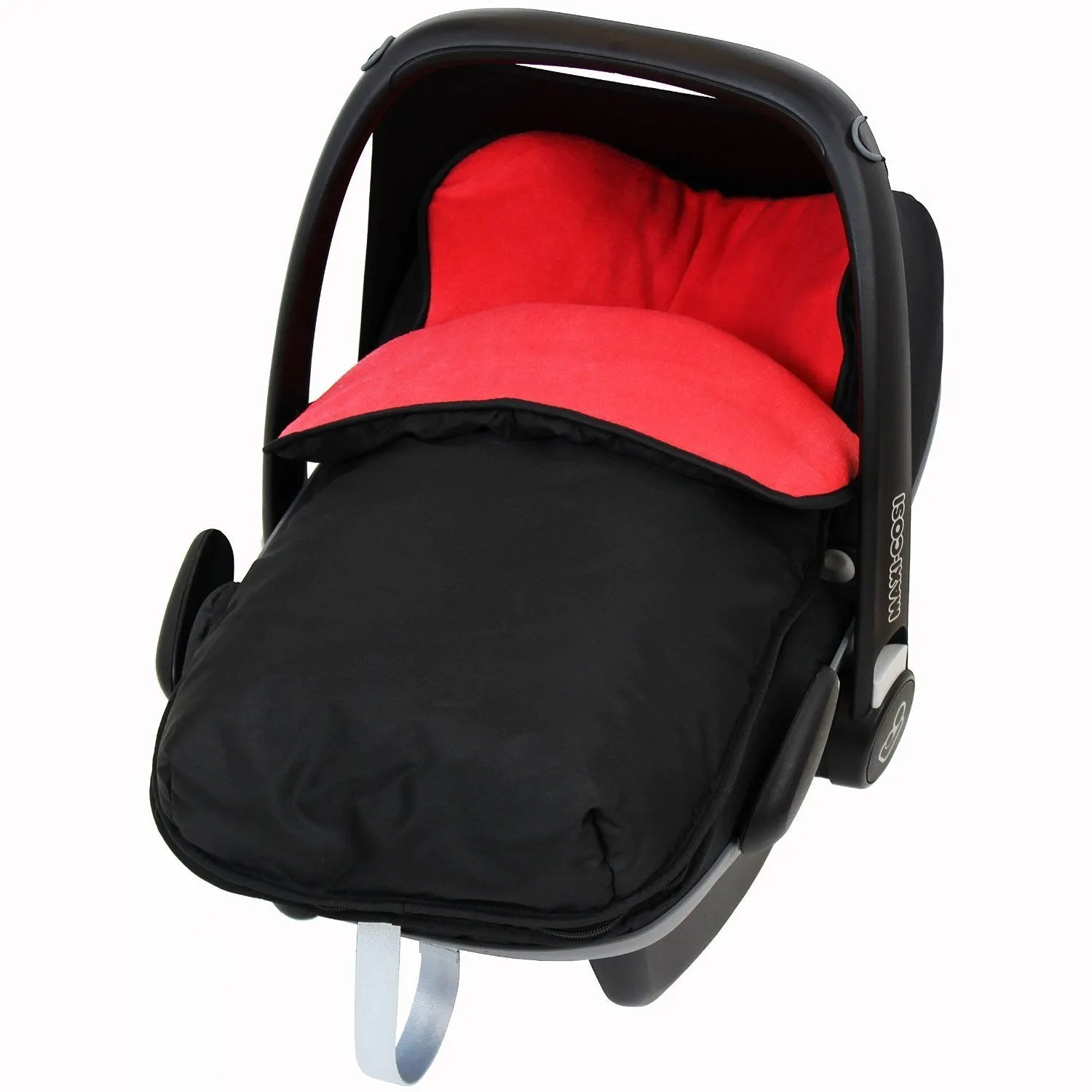 Baby Carrier Carseat 3 in 1 Softly Padded Footmuff Cosy Toes And Liner