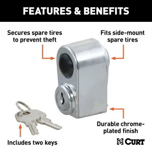 CURT 23562 CURT 23562 Spare Tire Lock