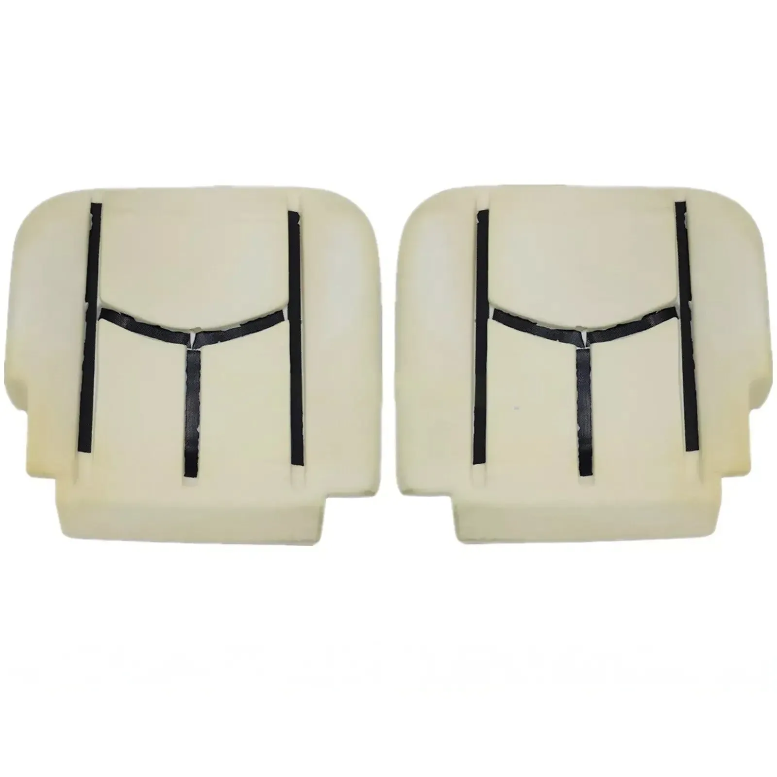 Driver &Passenger Leather Seat Cover & Foam 8PCS for 2003-2006 Cadillac Escalade