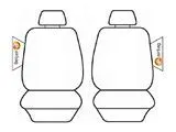 Esteem Velour Seat Covers Set Suits Mazda CX-5 KF Maxx Wagon 2/2017-On 2 Rows