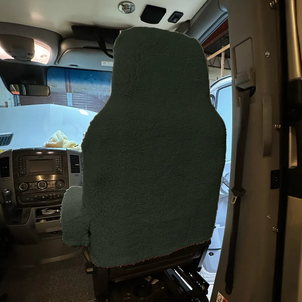 Faux Sheepskin Front Seat Cover Set for Ford Transit Models