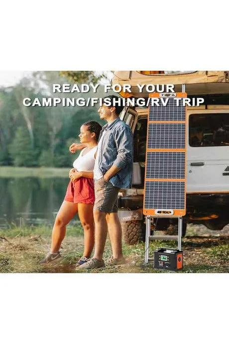 Flashfish 18V/100W Foldable Solar Panel