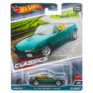 Hot Wheels Car Culture: Modern Classics: '91 Mazda MX-5 Miata (5/5)