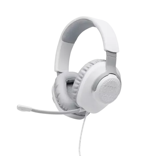 JBL Quantum 100 Headphones - White