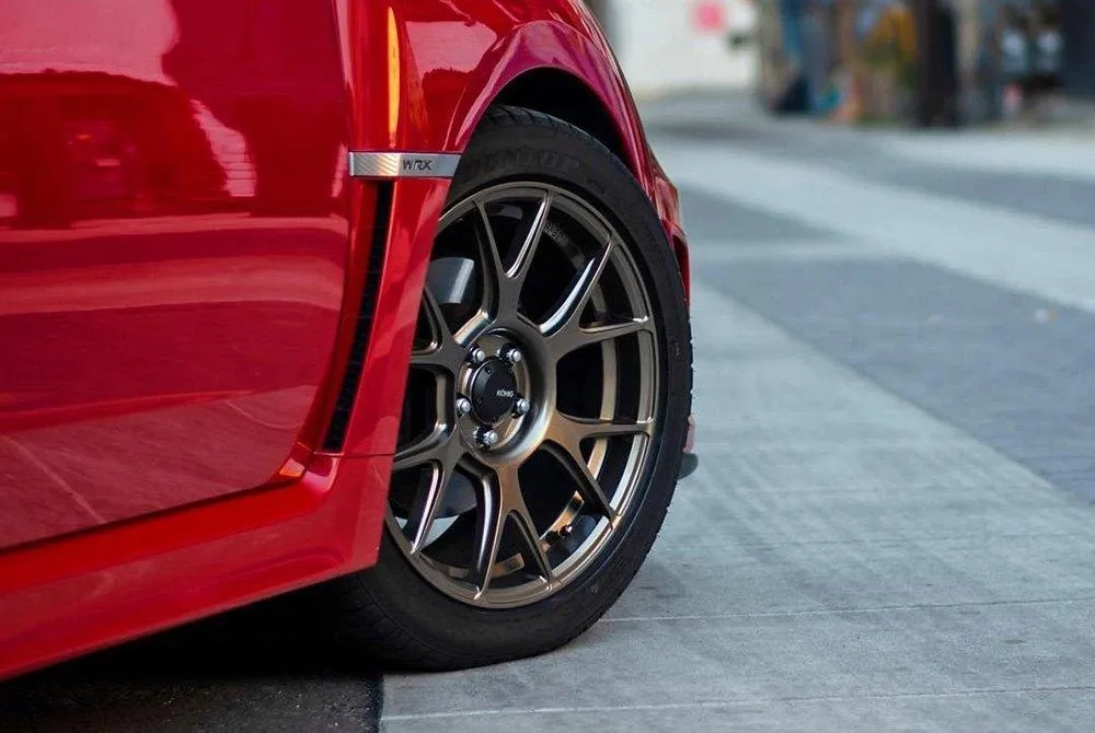 Konig Ampliform Wheels (17x9 5x100  40 Offset) Gloss Bronze or Dark Metallic Graphite