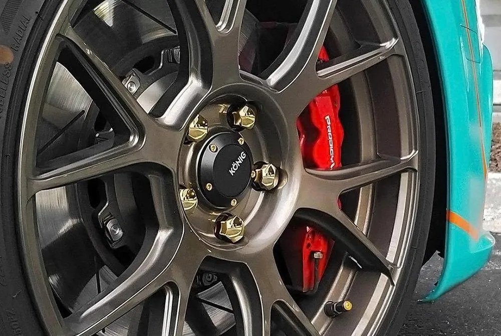 Konig Ampliform Wheels (17x9 5x100  40 Offset) Gloss Bronze or Dark Metallic Graphite