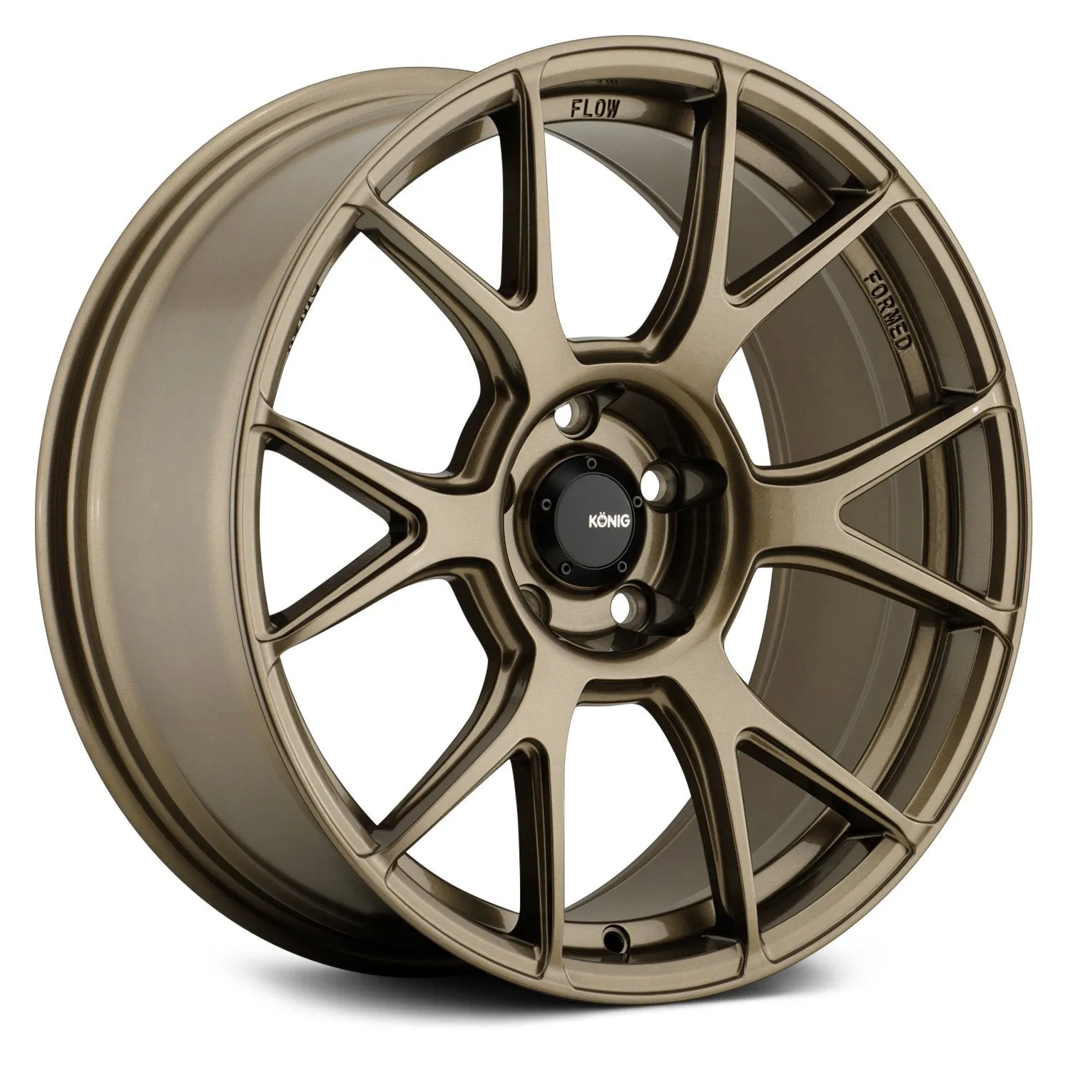 Konig Ampliform Wheels (17x9 5x100  40 Offset) Gloss Bronze or Dark Metallic Graphite
