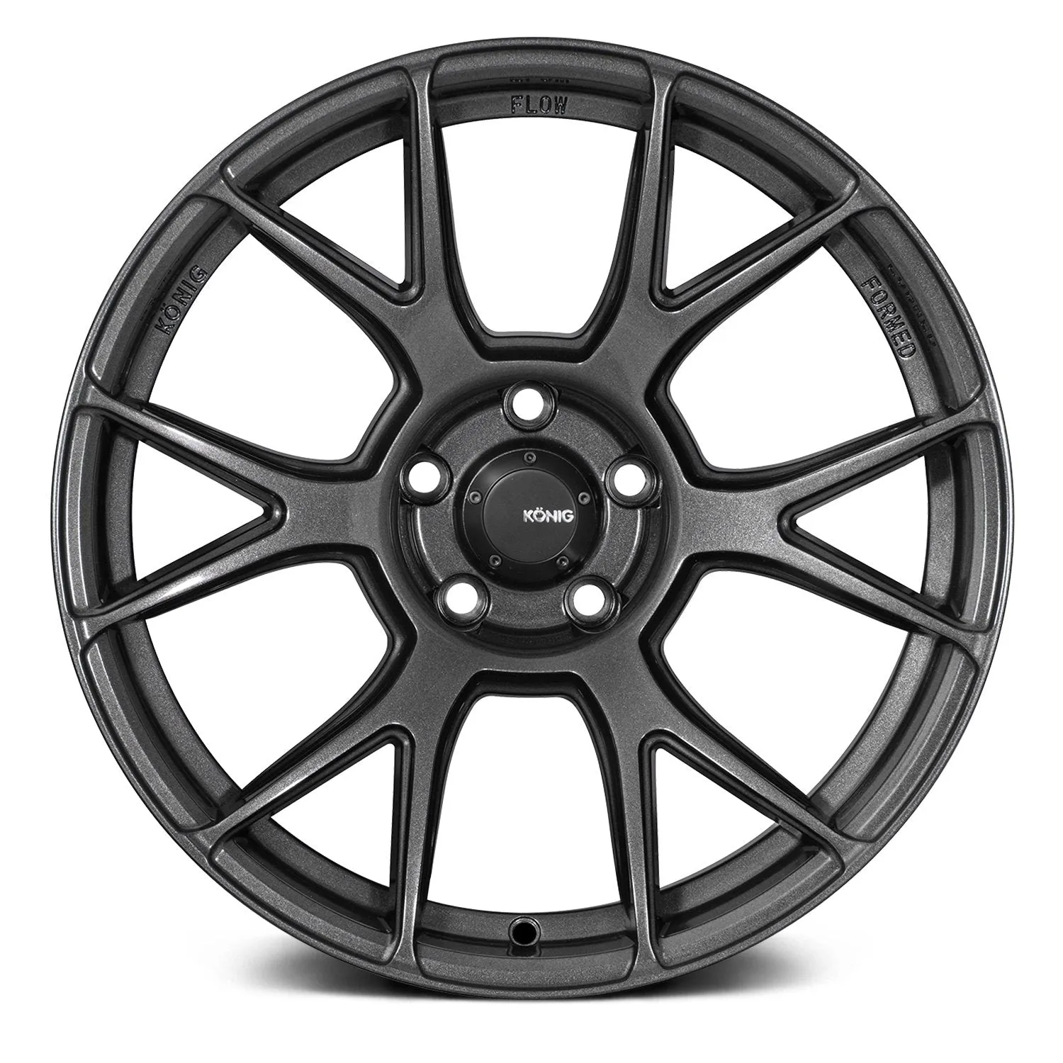 Konig Ampliform Wheels (17x9 5x100  40 Offset) Gloss Bronze or Dark Metallic Graphite