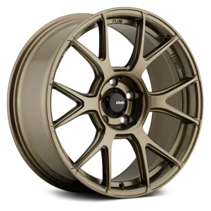 Konig Ampliform Wheels (17x9 5x100  40 Offset) Gloss Bronze or Dark Metallic Graphite