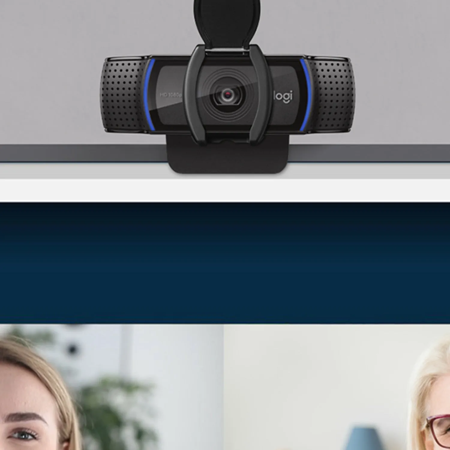 Logitech Hd Pro Webcam C920s - Webcam - Colour - 1920 X 1080 - Audio - Usb