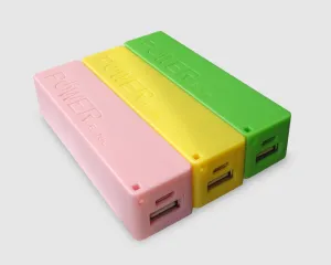 Model: SPB2000 - Portable Power Bank w/ 2000 mAh capacity - Easy to Carry - Comes w/ Gift Box