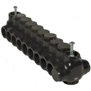 Morris Products 97848 250-8 Blk Insul Conn Mtg Dual