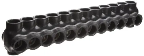 Morris Products 97860 350-10 Blk Insul Conn Mtg Dual