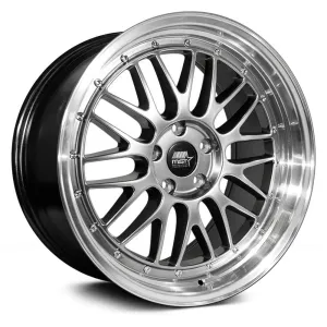 MST LeMan Wheels (19x8.5 5x114.3 / 5x120  35 Offset) Hyper Black w/Machined Lip