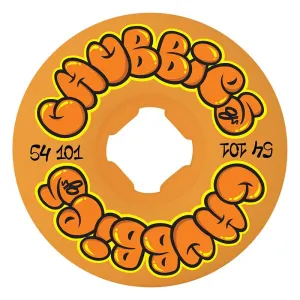 OJ 54mm 101a Throw Ups Chubbies Citrus Skateboard Wheels 4pk