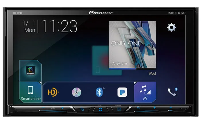 Pioneer 7" Multimedia DVD Receiver - AVH-601EX