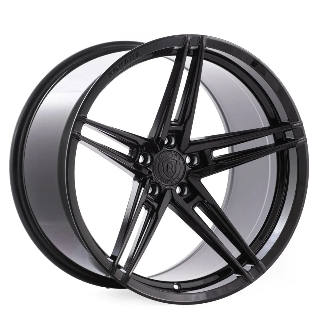 Rohana RFX15 Cross Forged Wheels (20x9 5x114 22ET CB 73.1) Brushed Titanium / Gloss Black / Gloss Red