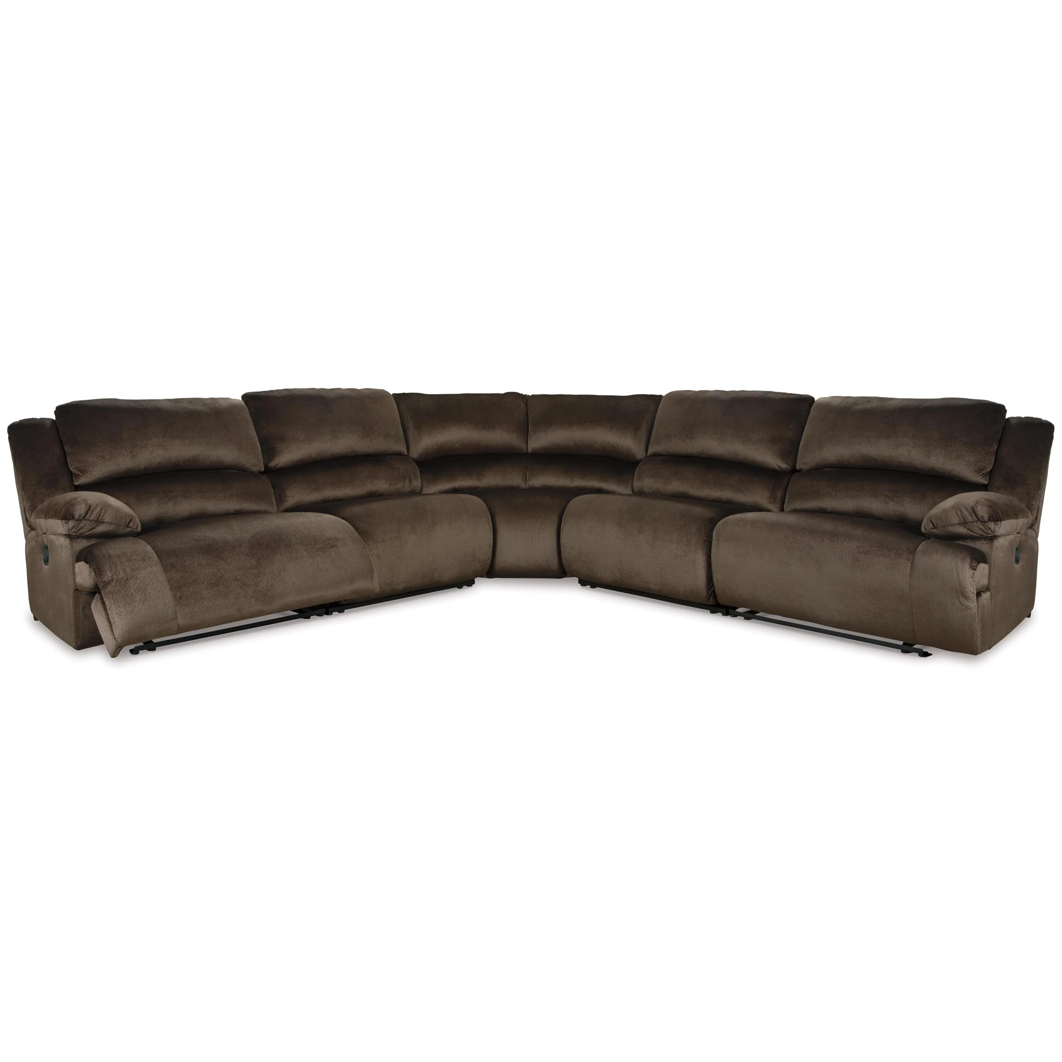 Signature Design by Ashley Clonmel Reclining Fabric 5 pc Sectional 3650440/3650419/3650477/3650419/3650441