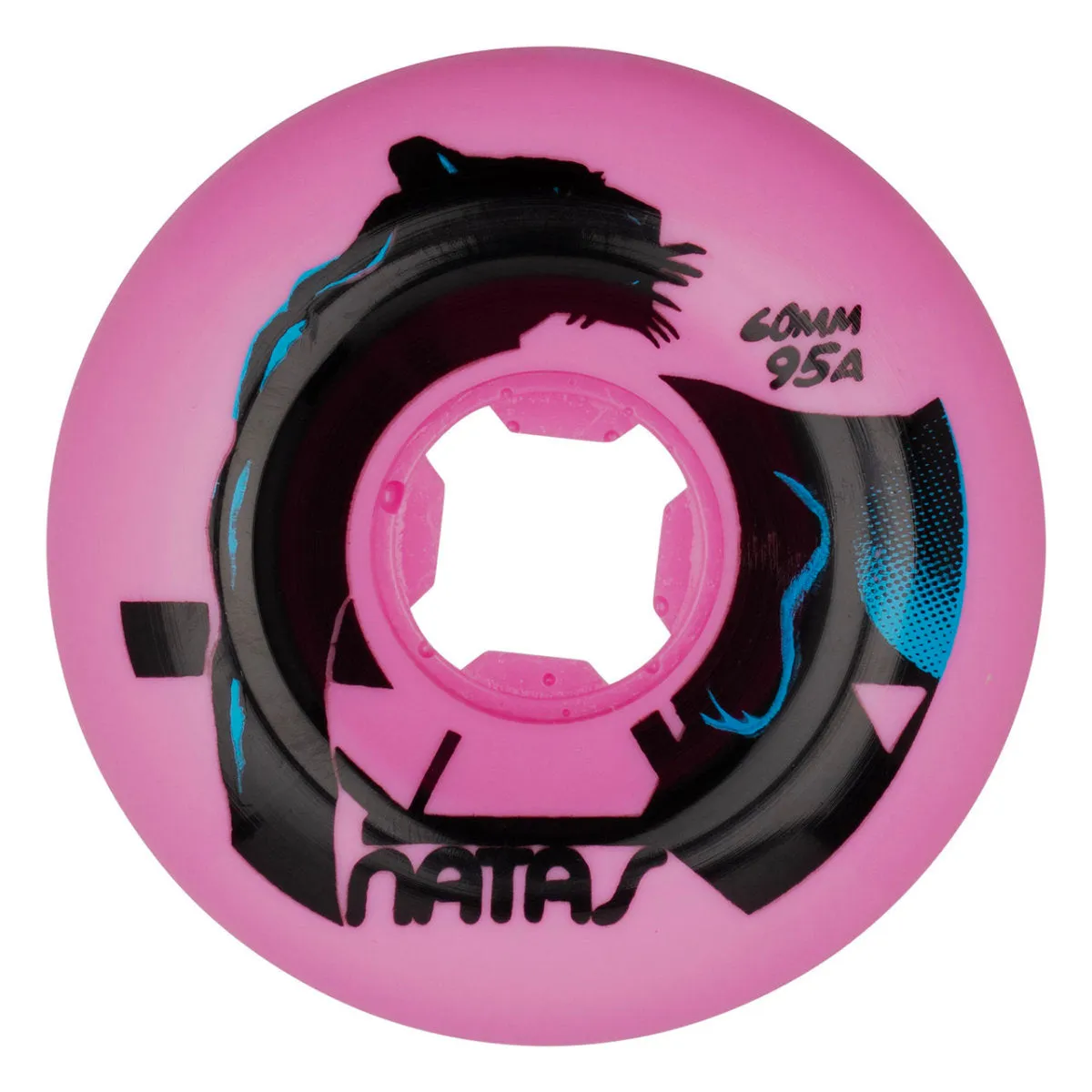 Slime Balls - Natas Kaupas Panther Vomits Pink 60MM 95A Skateboard Wheels