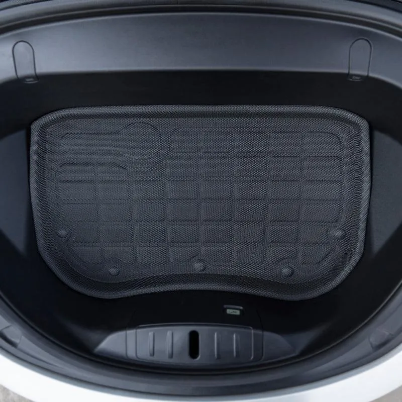 TAPTES Front & Rear Trunk Mat for Tesla Model 3 2017 2018 2019 2020 2021 2022 2023, Tesla Model 3 Cargo Mats