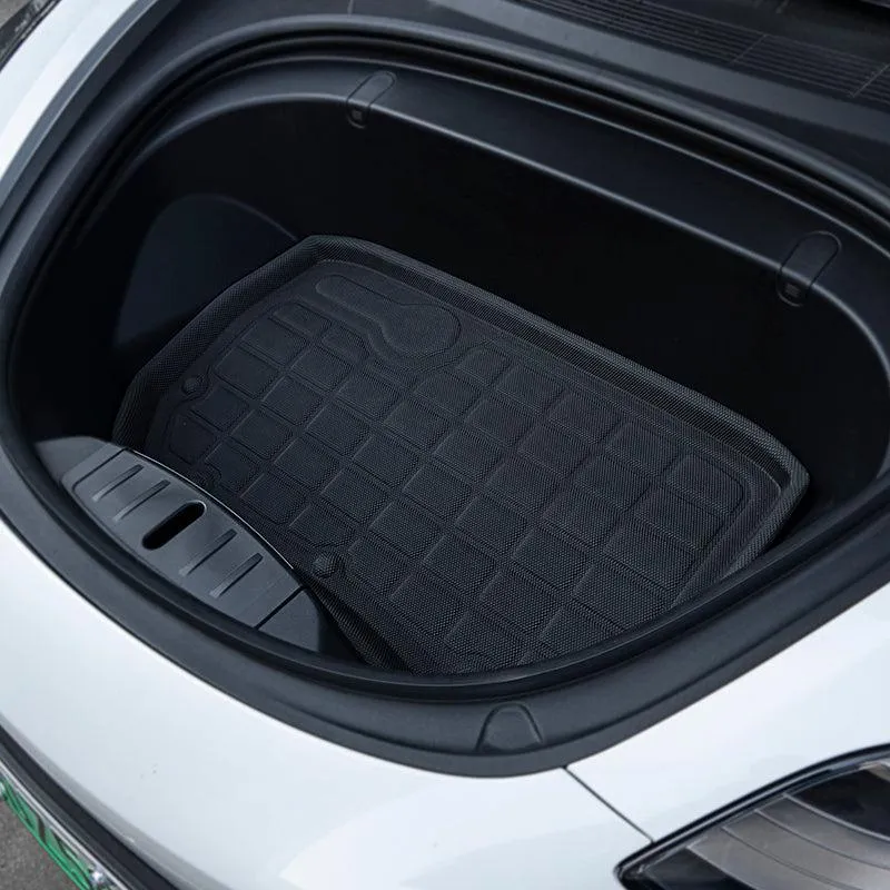 TAPTES Front & Rear Trunk Mat for Tesla Model 3 2017 2018 2019 2020 2021 2022 2023, Tesla Model 3 Cargo Mats