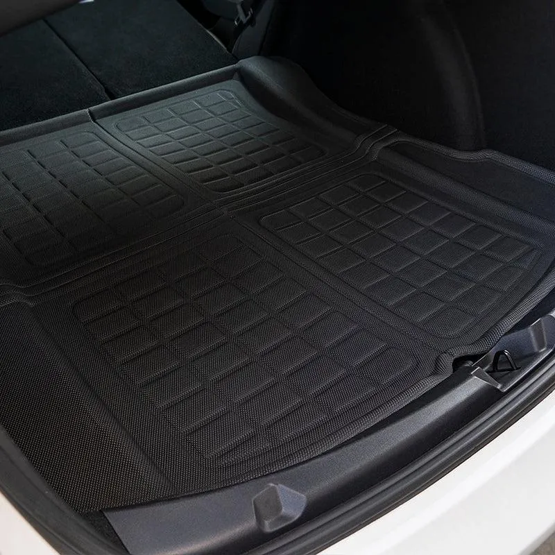 TAPTES Front & Rear Trunk Mat for Tesla Model 3 2017 2018 2019 2020 2021 2022 2023, Tesla Model 3 Cargo Mats