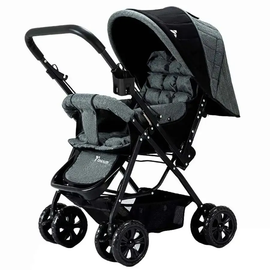 Teknum Look At Me Reversible Stroller (Grey)