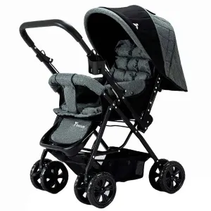 Teknum Look At Me Reversible Stroller (Grey)