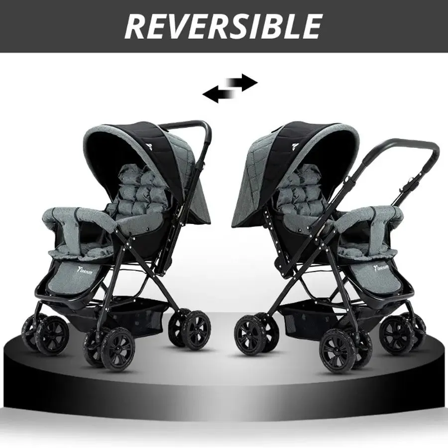 Teknum Look At Me Reversible Stroller (Grey)
