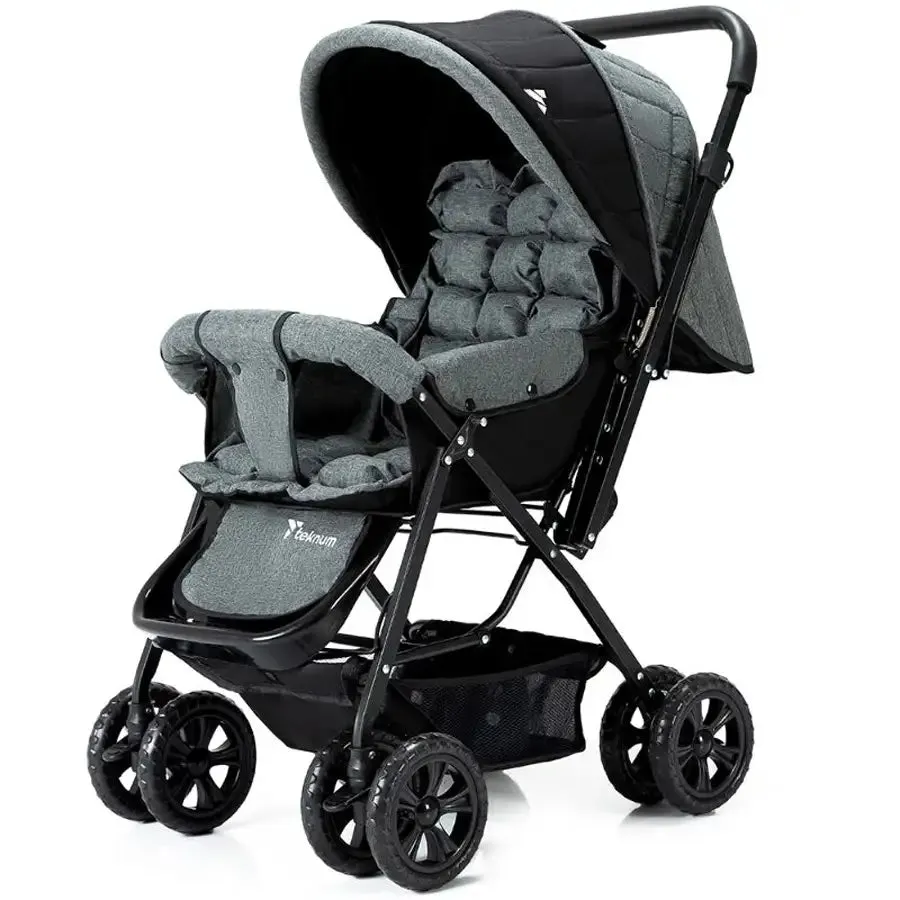 Teknum Look At Me Reversible Stroller (Grey)