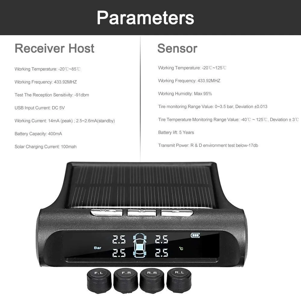 Tire Pressure Monitoring System Ng-182