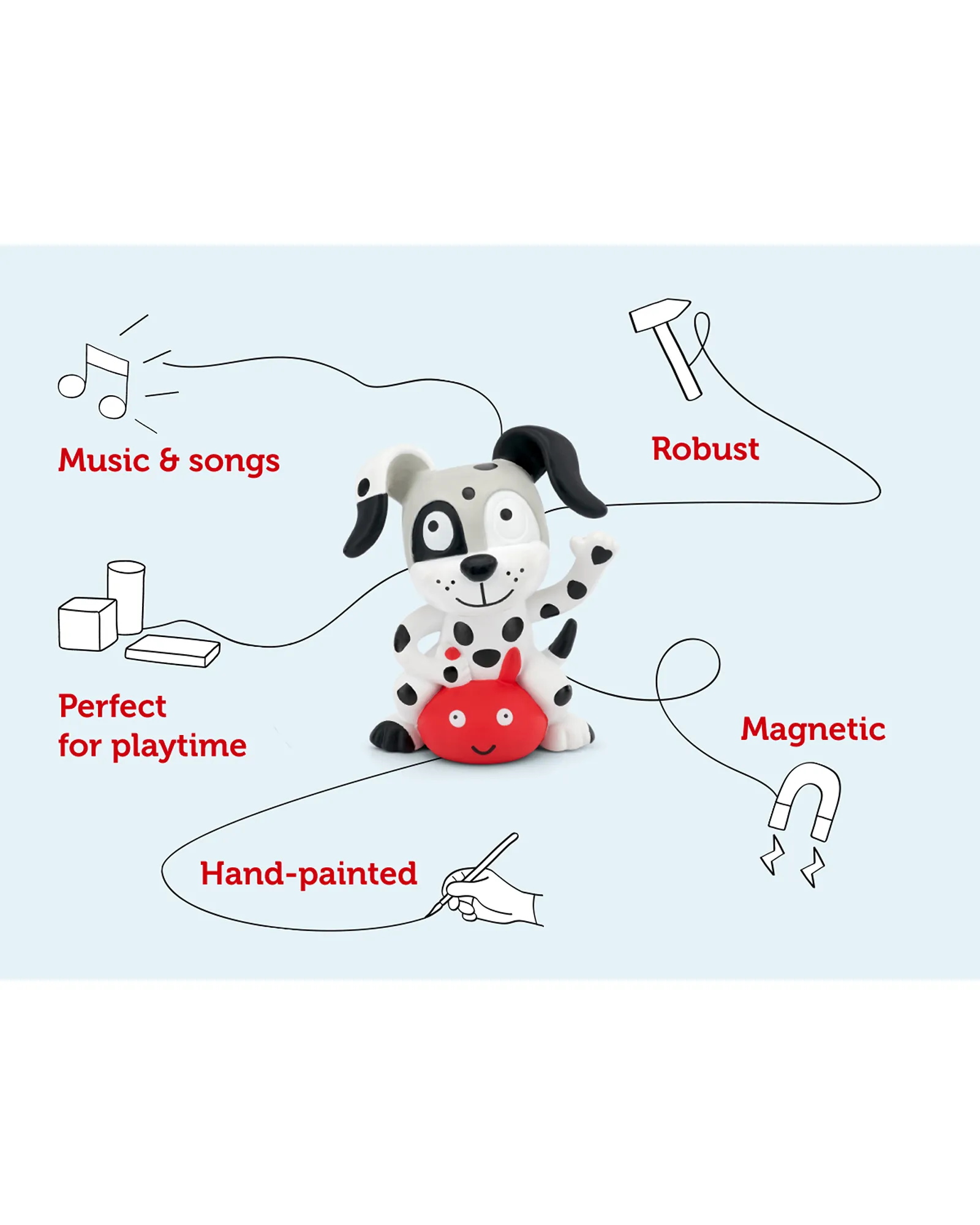 Tonies Favourite Childrens Songs Playtime And Action Songs 2 Tonie Audio Character