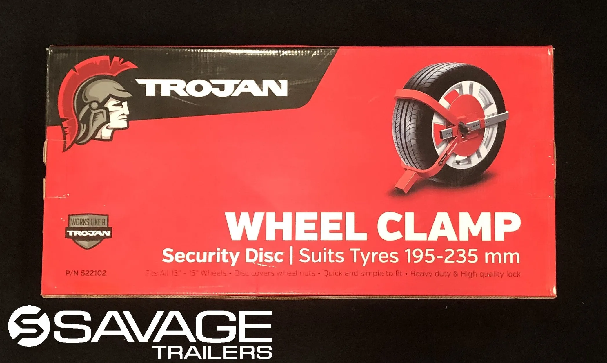 Trojan Wheel Clamp
