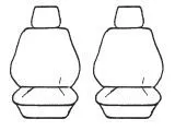 Velour Seat Covers Set Suits Kia Rondo UN EX Wagon 05/2008-5/2013 3 Rows