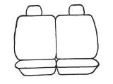 Velour Seat Covers Set Suits Kia Rondo UN EX Wagon 05/2008-5/2013 3 Rows