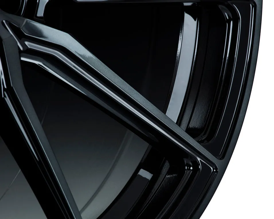 Vossen HF-3 Wheels (22x9 / 5x112 / ET32 / Flat Face / 66.5) Gloss Graphite Polished or Gloss Black