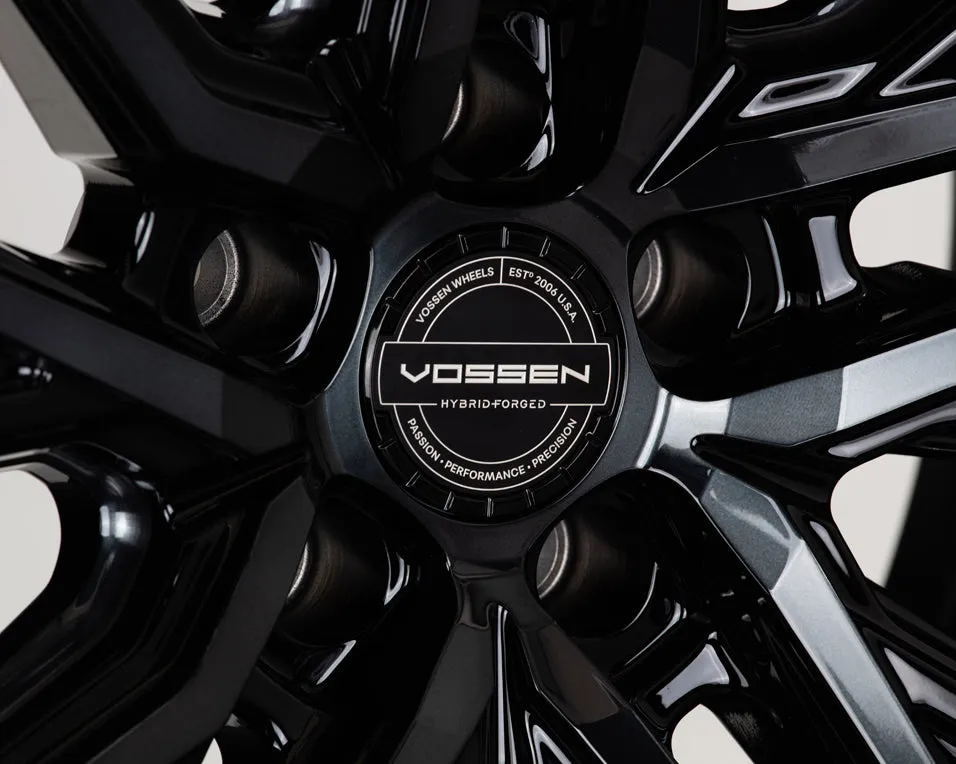Vossen HF-4T Wheels (20x8.5 / 5x112 / ET40 / Flat Face / 66.5) Silver Polished or Tinted Gloss Black